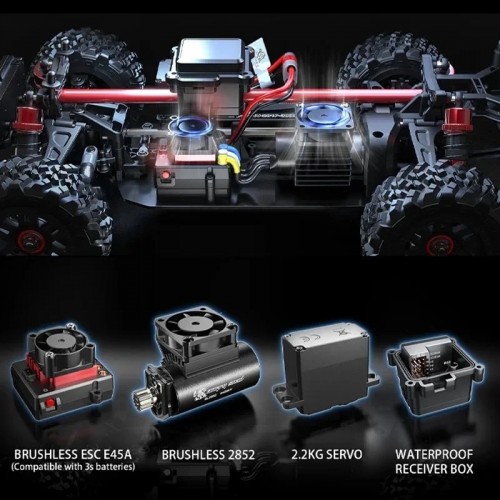 MJX 14210 HYPER GO 1 or 14 Brushless High Speed RC Car Vechile Models 75km