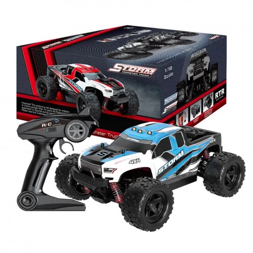 HS18301 1:18 4WD RC Car With Led Lights 2.4g Radio Remote Control Car Drift Off-Road Drift monster truck 36 Km/Hr