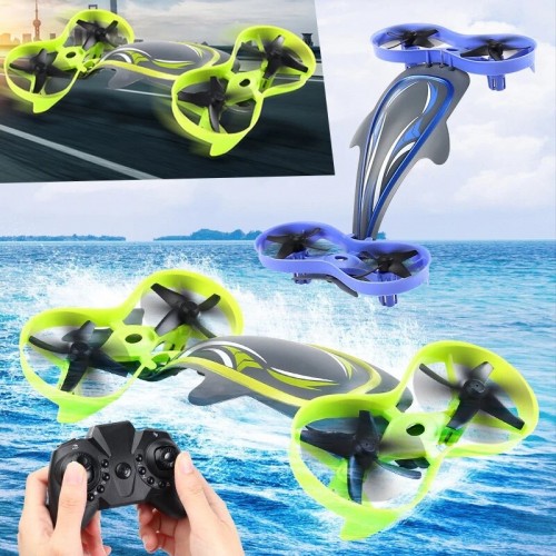 LH-X70 Whale All Terrain Drone 3 in 1 Sea Land Air Mode With 1 Key Return And 360 Flip 