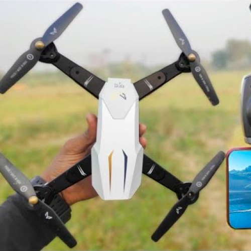 GARUDA 1080 WHITE| WiFi HD 1080P + 720 P FPV Dual Camera | BOX VERSION | Position Locking Drone