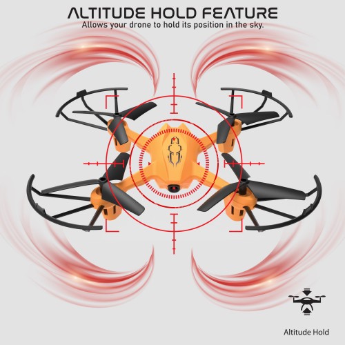 Air Buddy 2.4 GHZ Altitude Holding Drone Kids Drone With One key Take Off And Landing 