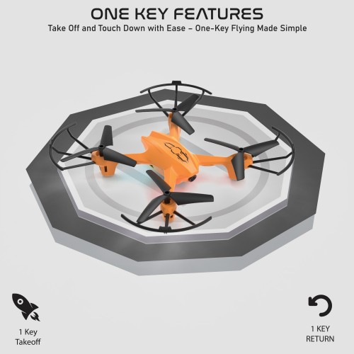 Air Buddy 2.4 GHZ Altitude Holding Drone Kids Drone With One key Take Off And Landing 