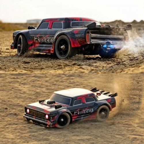 HS16351 1:16 4WD RC Car With Led Lights 2.4g Radio Remote Control Car Drift Off-Road Driftmonster truck 36 Km/Hr