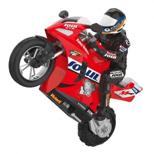 HC-802 Rc Remote Control Motorycle Self Balanced Stunt Bike 1:6 With 6 Axis Gyroscope 