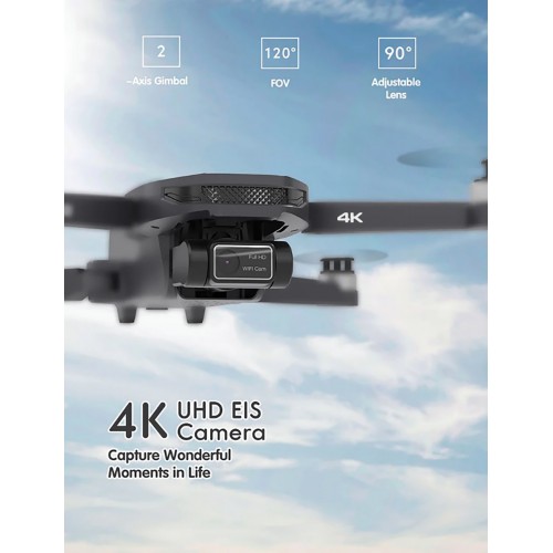 Skyline Mini GPS Drone with 4K Camera RC Quadcopter 90° Adjustable Lens 5G WiFi Transmission