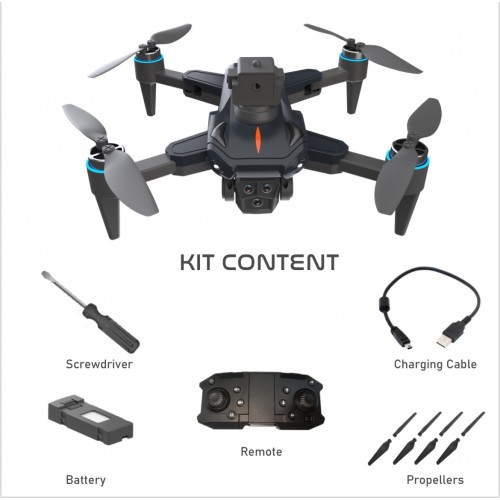 2024 NEW Soft Shine Drone 720P profession HD Wide Angle Camera WiFi fpv Drone Dual Camera Height Keep Drones Camera Helicopter Toys