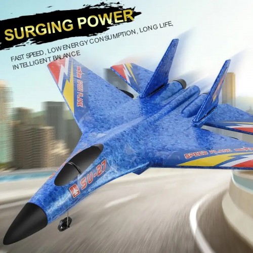 SU-27 RC Plane 2.4G Remote Control EPP Fixed Wing Airplane RC Glider Aircraft  Fighter Plane Children Toys Gifts