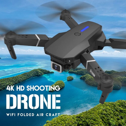 2022 NEW Drone 4k profession HD Wide Angle Camera 720P WiFi fpv Drone Dual Camera Height Keep Drones Camera Helicopter Toys