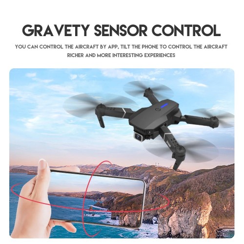 2022 NEW Drone 4k profession HD Wide Angle Camera 720P WiFi fpv Drone Dual Camera Height Keep Drones Camera Helicopter Toys