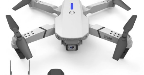 Drone E88 Pro 4k Pro Dual Camera Pliant Video Video Drone Drone RC  Quadcopter Aircrafts with 2 Battery Drone avec Appareil Photo pour Adultes