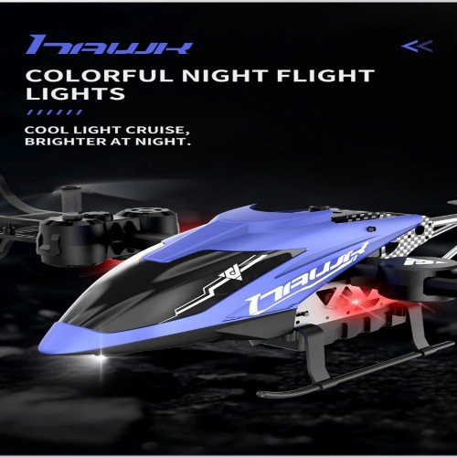 Intelligent Height Setting Foldable WIFI FPV RC Helicopter 2.4G 2 Axis Arm Fighter Shape Remote Control Helicopter 