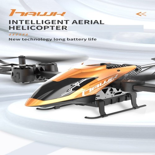 Intelligent Height Setting Foldable WIFI FPV RC Helicopter 2.4G 2 Axis Arm Fighter Shape Remote Control Helicopter 