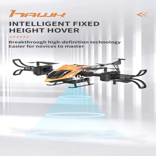 Intelligent Height Setting Foldable WIFI FPV RC Helicopter 2.4G 2 Axis Arm Fighter Shape Remote Control Helicopter 