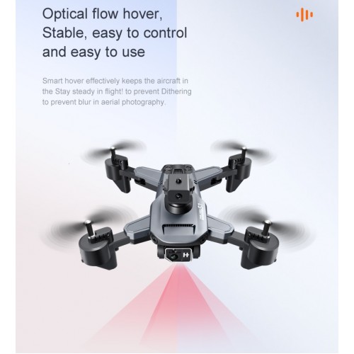 Mini Drone K7 4K HD Dual Camera Obstacle Avoidance Wifi FPV 2.4G With Airplane Folding Quadcopter RC Helicopter Kids Toys