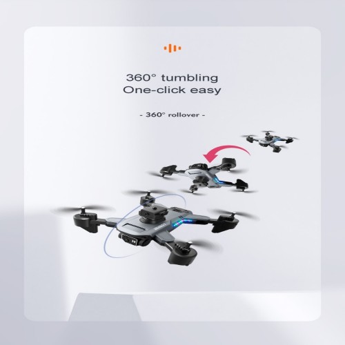 Mini Drone K7 4K HD Dual Camera Obstacle Avoidance Wifi FPV 2.4G With Airplane Folding Quadcopter RC Helicopter Kids Toys