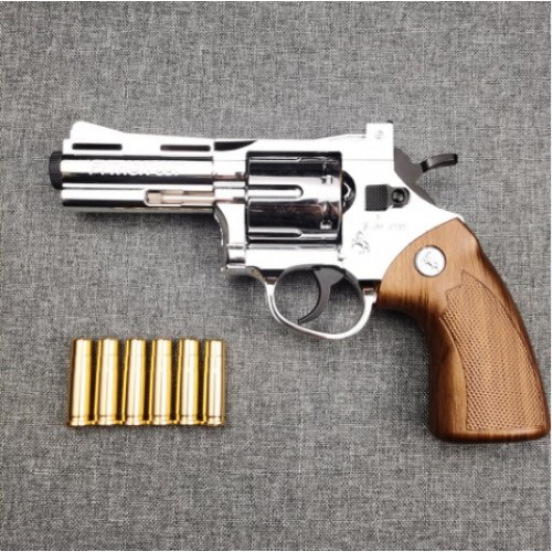 XYL Python Revolver Dart Blaster Chrome Finish